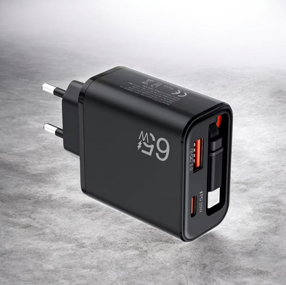 FastFlow™ Power 45W/65W/125W Inteligentne szybkie ładowanie dla iPhone, Samsung i tabletów