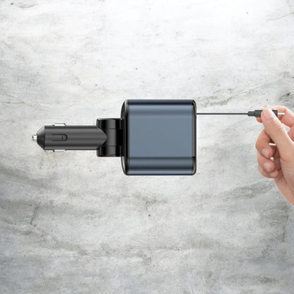 RoadPower™ 4 w 1 – Szybka Ładowarka Samochodowa 120W