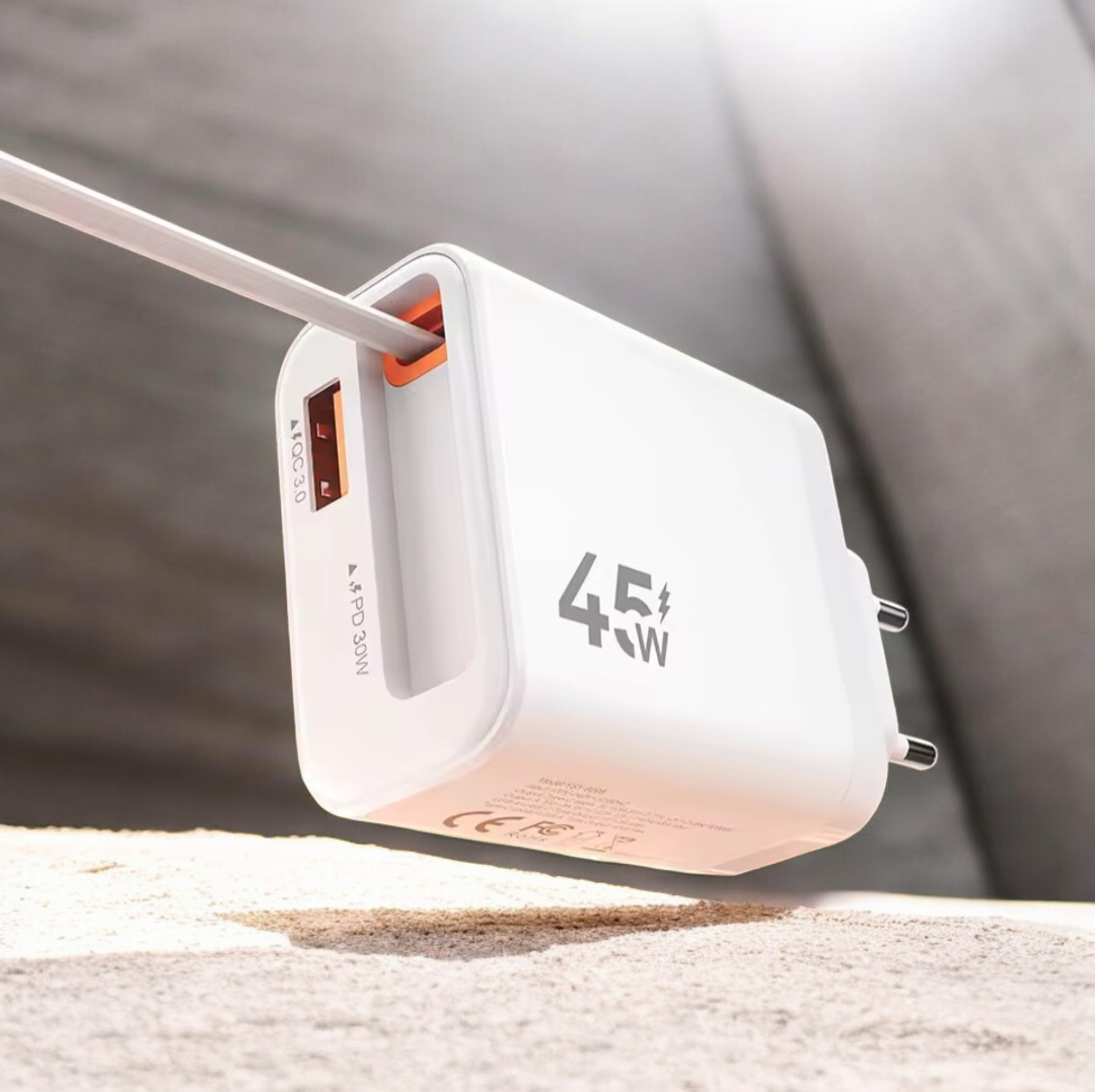 FastFlow™ Power 45W/65W/125W Inteligentne szybkie ładowanie dla iPhone, Samsung i tabletów