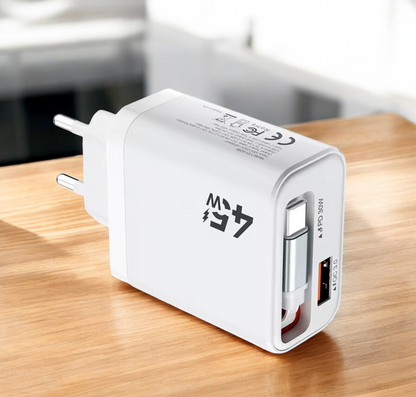 FastFlow™ Power 45W/65W/125W Inteligentne szybkie ładowanie dla iPhone, Samsung i tabletów