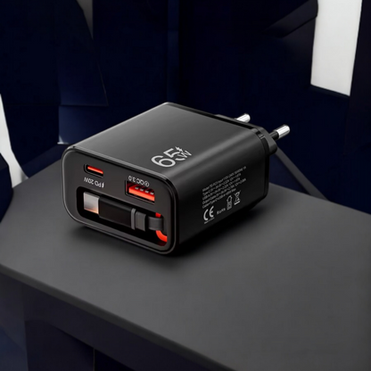 FastFlow™ Power 45W/65W/125W Inteligentne szybkie ładowanie dla iPhone, Samsung i tabletów